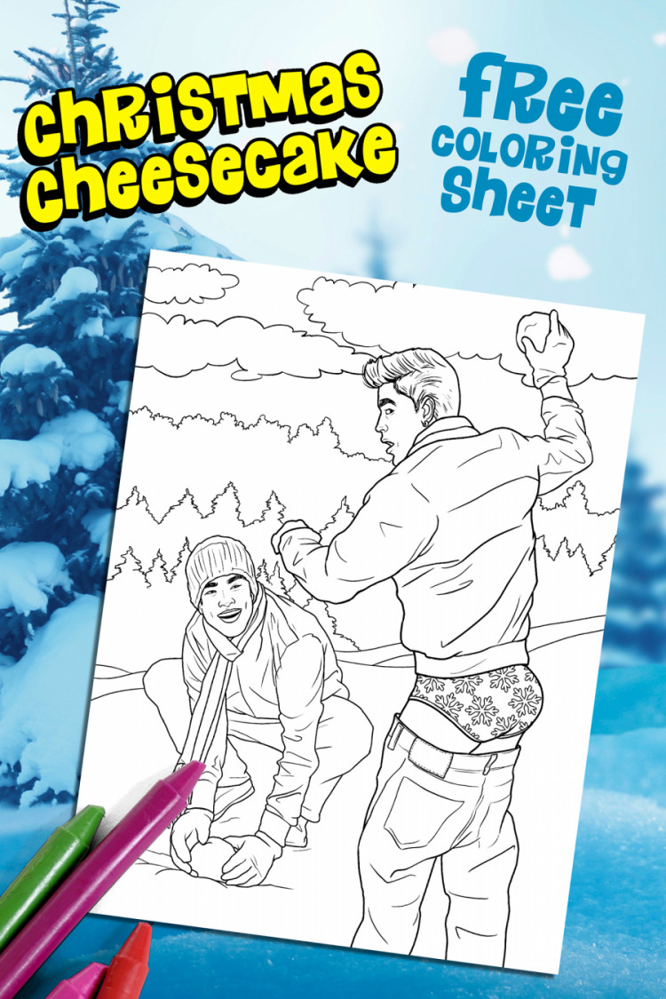 Evergreen Coloring Page